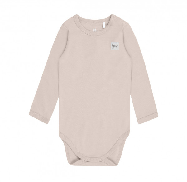 Боди с длинным рукавом Бежевый 