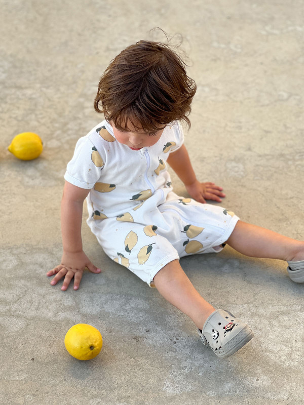 Песочник Mjölk Sleep and Play Лимоны