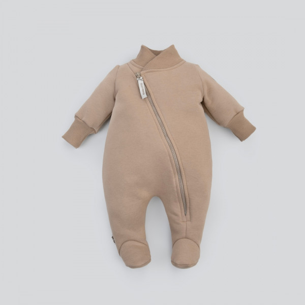 Комбинезон-поддева "Topolino", футер, бежевый