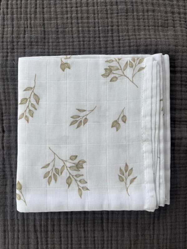  Муслиновая пеленка Веточка 80*80 см