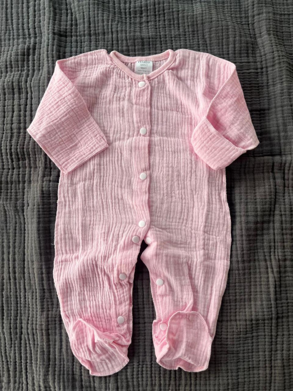 Слип из муслина Розовый