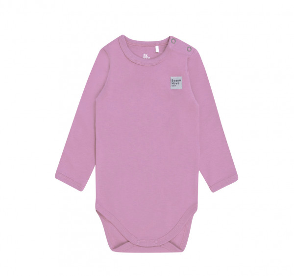 Боди с длинным рукавом Сиреневый