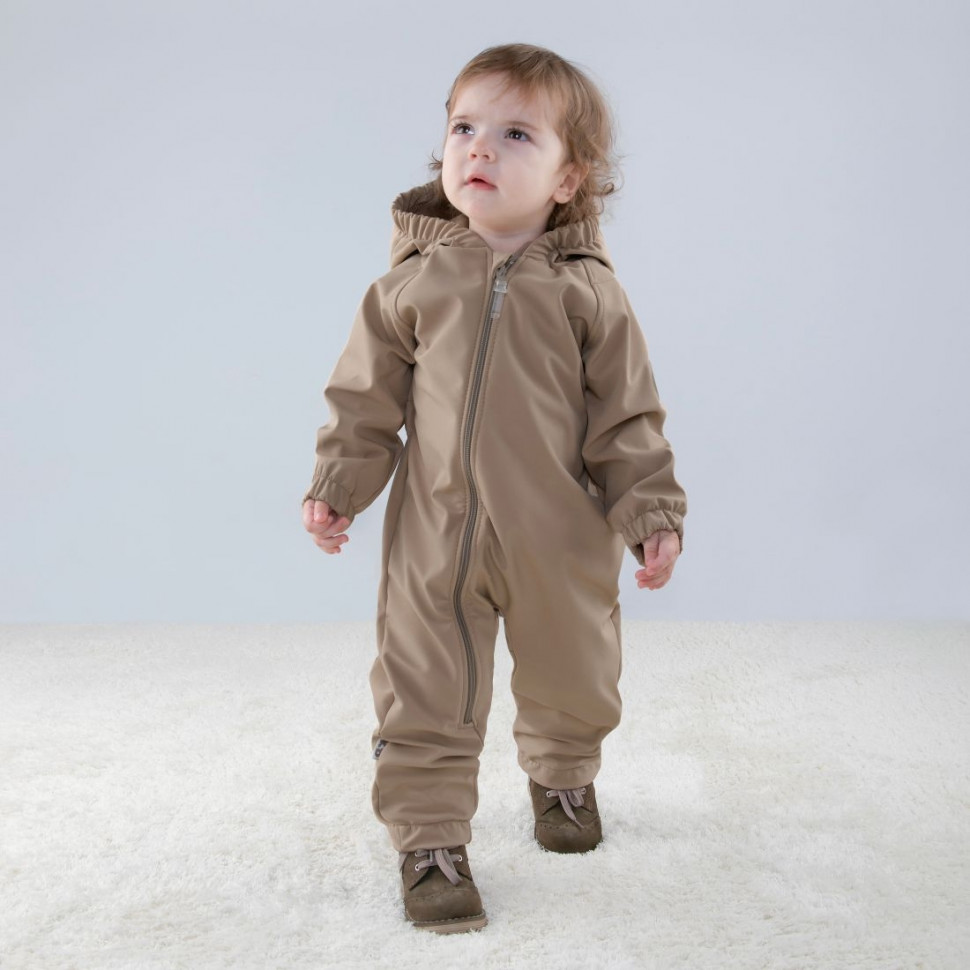 Комбинезон "Софтшелл-2", открытый, демисезонный, капучино