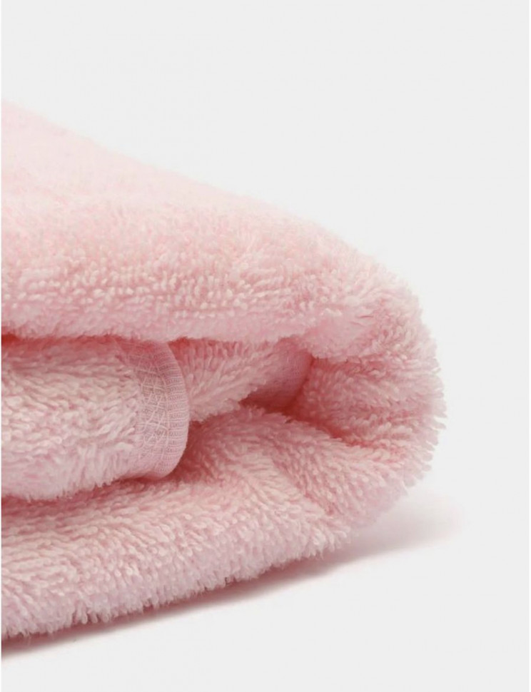 Полотенце для купания с уголком Розовый 100*100 см 