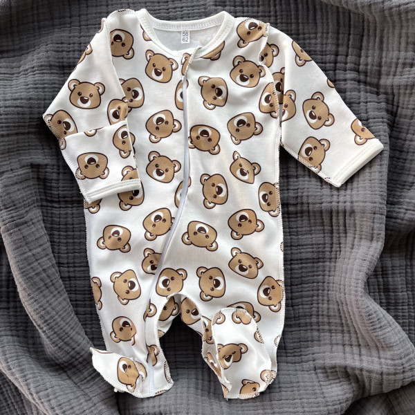 Комбинезон нательный для малыша Мишка 