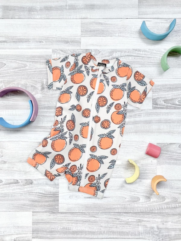 Песочник Mjölk Sleep and Play Мандарины