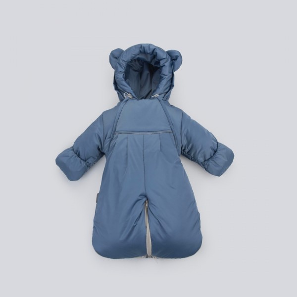 Комбинезон-трансформер "Орсетто", с отворотами, 3 сезона, деним