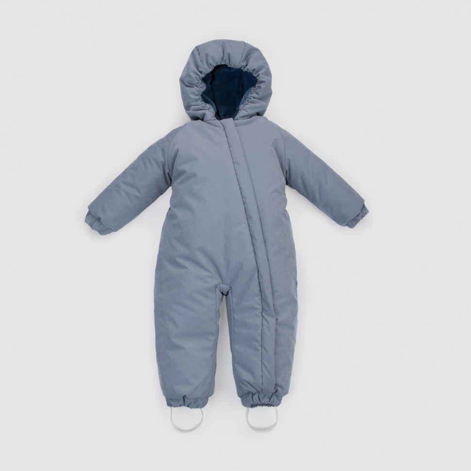 Комбинезон "Дивини-2" открытый, демисезонный, серо-голубой