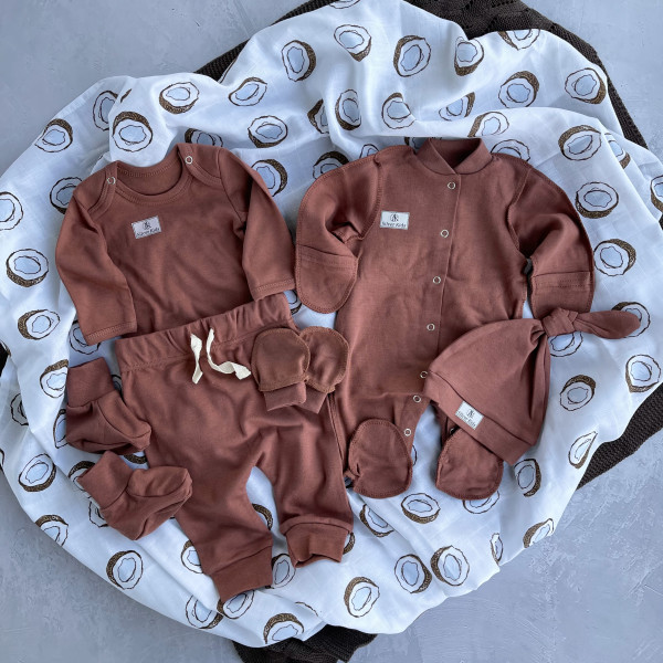 Муслиновая пеленка Кокосы 100*130 см