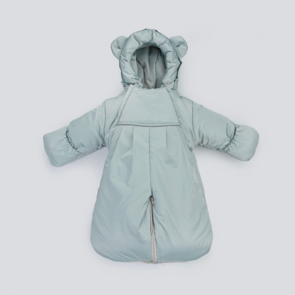 Комбинезон-трансформер "Орсетто", с отворотами, 3 сезона, мята