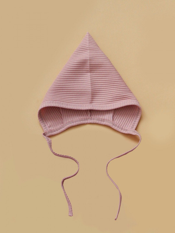 Чепчик лапша Пудровый 