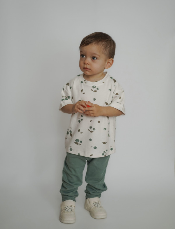 Комплект 2 футболки Мята/Черника 