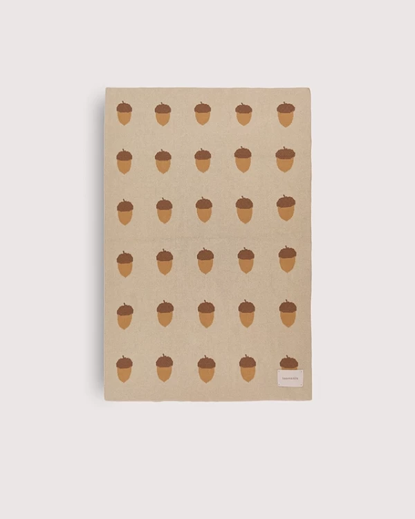 Плед детский Корица