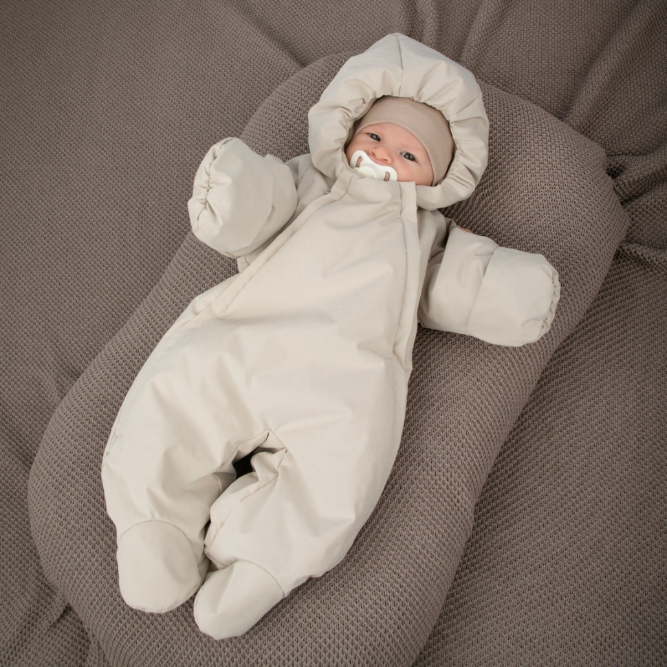 Комбинезон "Дивини-1" демисезонный, бежевый Комбинезон "Дивини-1" демисезонный, бежевый