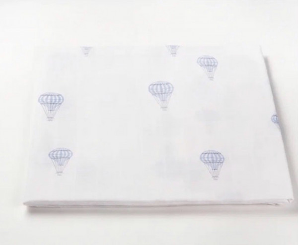 Муслиновая пелёнка Воздушные шары 80*80 см 