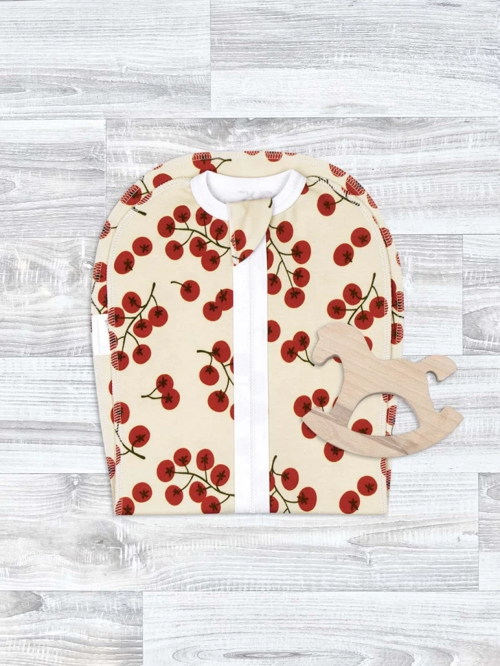 Пелёнка-кокон Mjölk Cherry Tomatoes