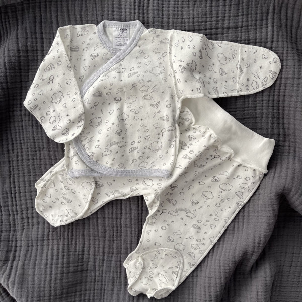 Распашонка и ползунки Облачко 