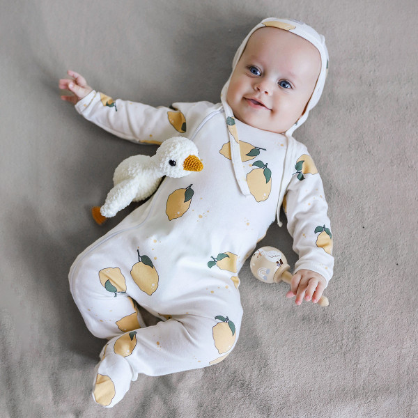 Комбинезон Mjölk Sleep and Play Лимоны 