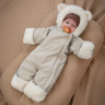 Комбинезон "Пушуня" демисезонный, бежевый