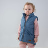 Жилет детский утепленный "Дискавери", деним