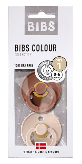 Набор BIBS Colour: Woodchuck/Blush 0-6 месяцев