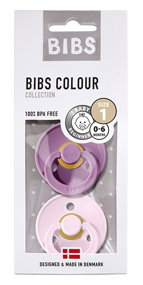 Набор BIBS Colour: Lavender/Baby Pink 0-6 месяцев
