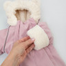 Комбинезон "Пушуня" демисезонный, пудра
