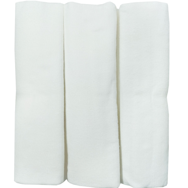 Пелёнка фланелевая Белая 120*90 см 3 шт