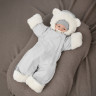 Комбинезон "Пушуня" демисезонный, слоновая кость