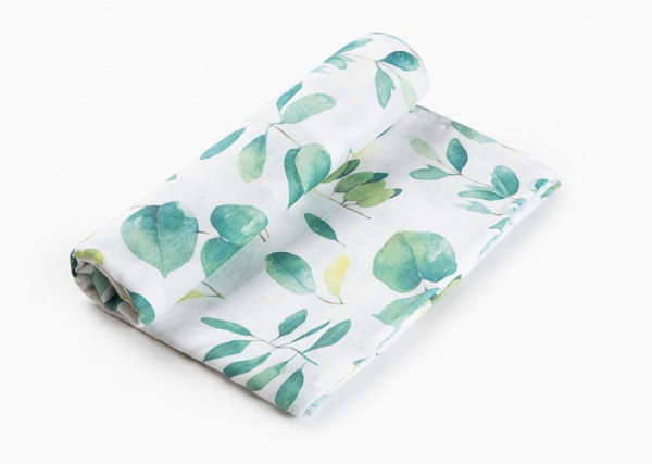 Муслиновая пеленка Листья