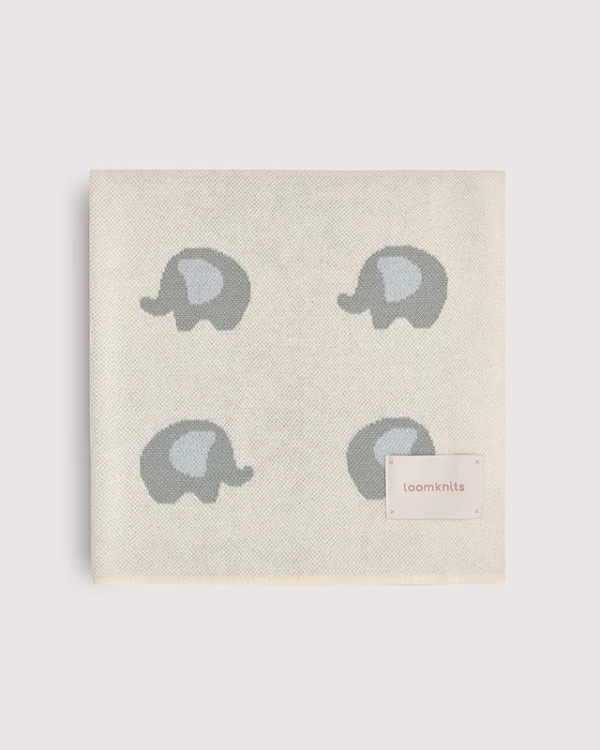 Плед со слониками Мультиколор