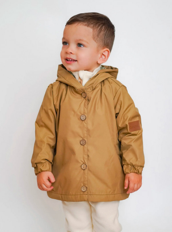 Ветровка на пуговицах Бежевый 