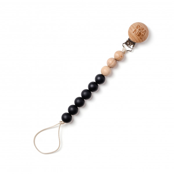 Держатель для пустышки Симпл Черный