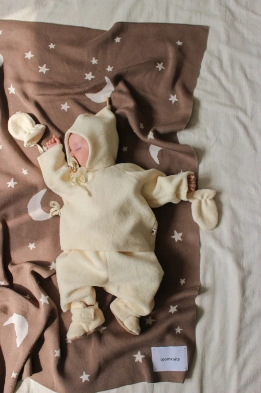 Плед со звёздами Какао