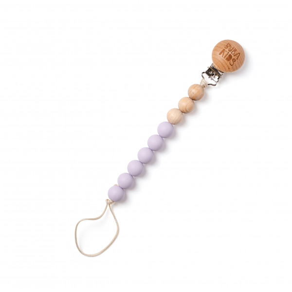 Держатель для пустышки Симпл Цветущий вереск