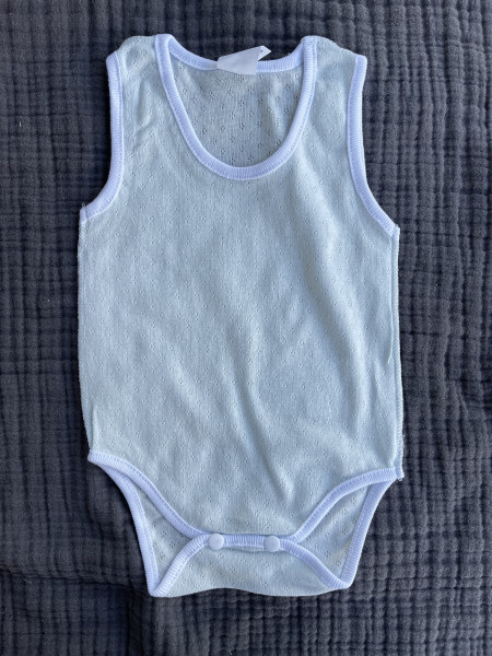 Боди-майка Ажур Голубой 