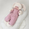 Комбинезон "Ушастик" демисезонный, пудра Комбинезон "Ушастик" демисезонный, пудра