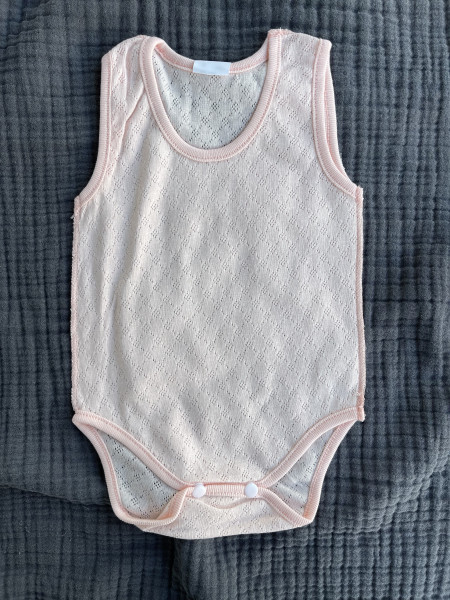 Боди-майка Ажур Розовый 