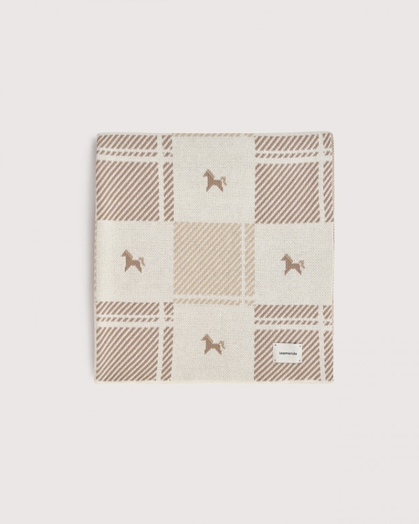 Плед детский Кремовый