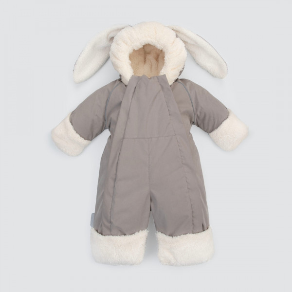 Комбинезон "Ушастик" демисезонный, капучино