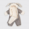 Комбинезон "Ушастик" демисезонный, капучино