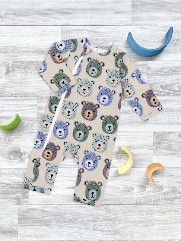 Комбинезон Mjölk Grizzly Bears, на окантовке