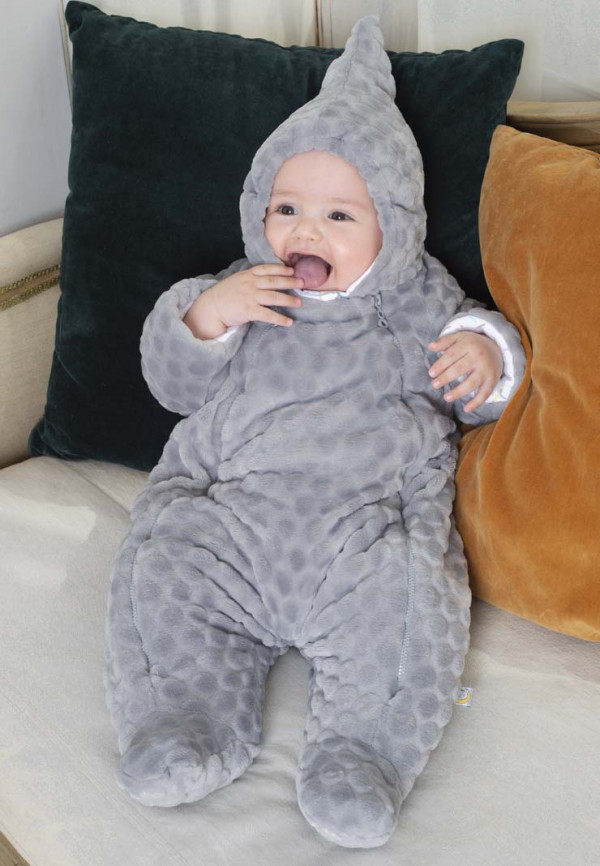 Плюшевый комбинезон "Буль-Буль" Серый