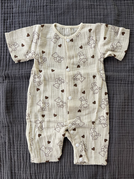  Песочник из муслина Мишки