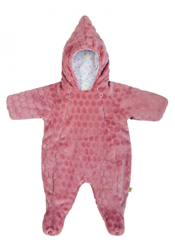 Плюшевый комбинезон "Буль-Буль" Пыльная роза
