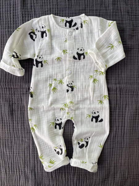 Комбинезон из муслина жатка Панды 