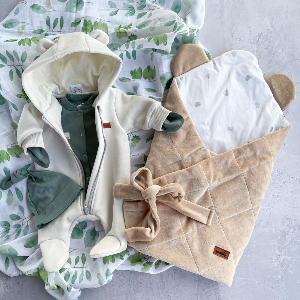 Конверт-одеяло Moore демисезон Бежевый