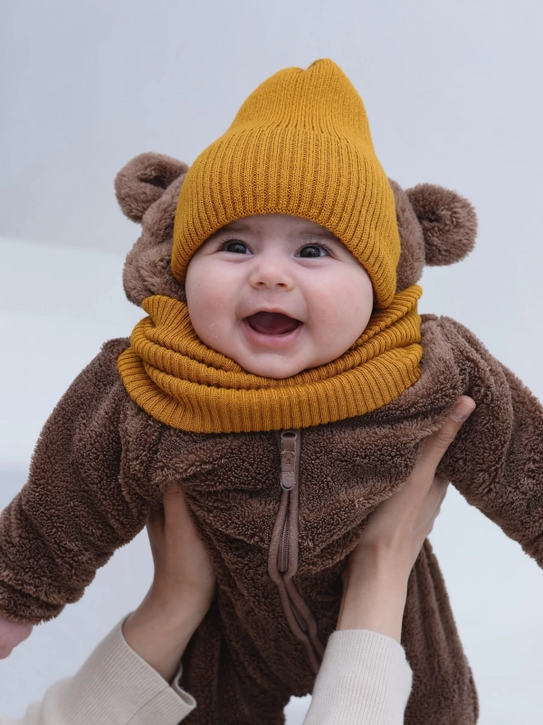 Шапка Горчица 