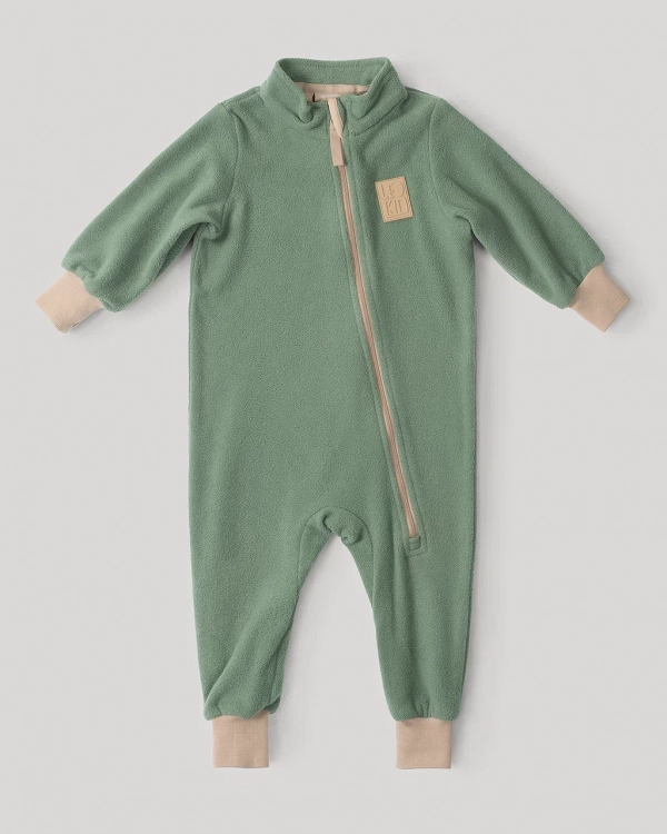 Флисовый комбинезон Leokid "Green Shade"