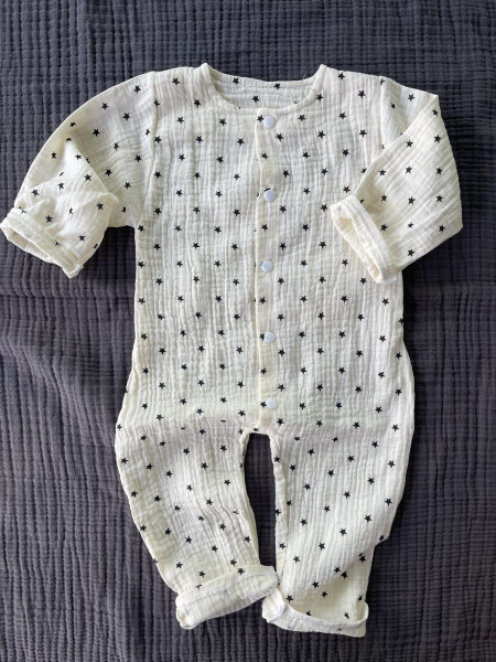 Комбинезон из муслина жатка Звезды 